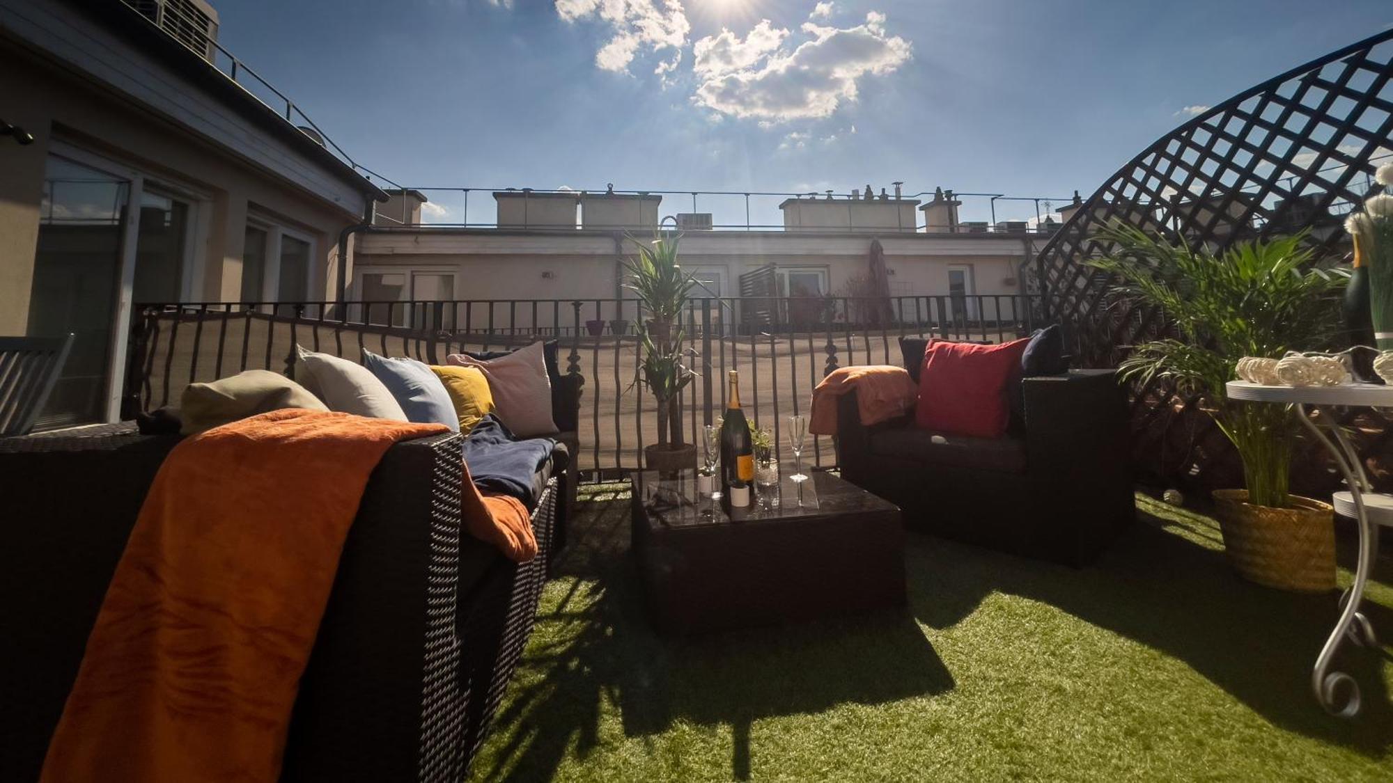 Luxurious Penthouse In The Heart Of Budapest Eksteriør bilde